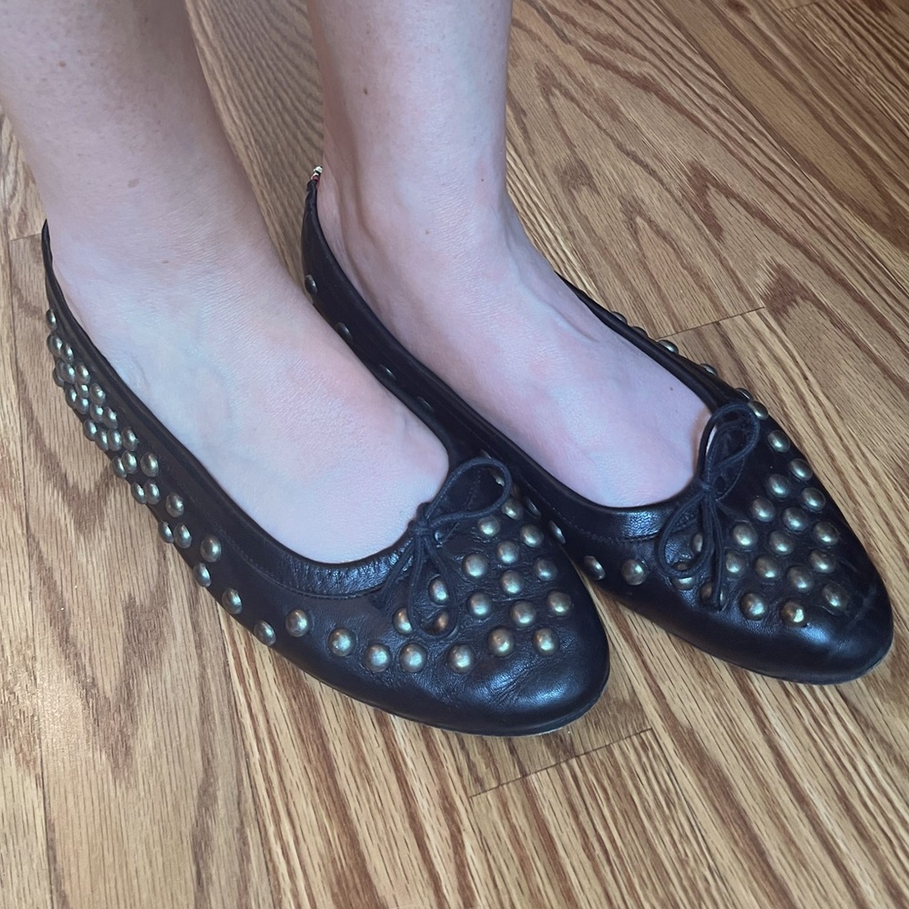 Golden Goose Amy Studded Ballet Flats